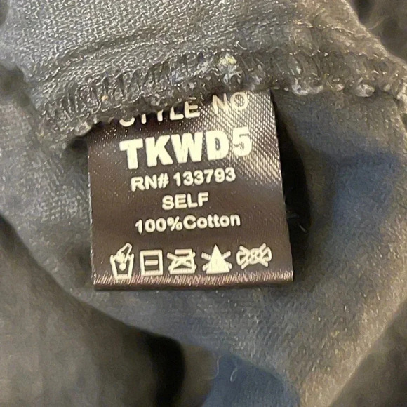 OVERALL dress by POL. Looks and feels like corduroy. - Picture 6 of 8